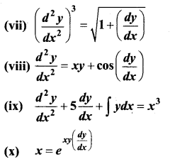 Samacheer Kalvi 12th Maths Guide Chapter Chapter 10 சாதாரண வகைக்கெழுச் சமன்பாடுகள் Ex 10.1 2