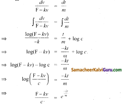 Samacheer Kalvi 12th Maths Guide Chapter Chapter 10 சாதாரண வகைக்கெழுச் சமன்பாடுகள் Ex 10.5 1