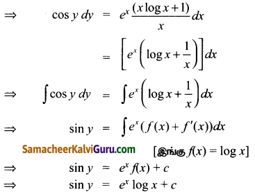 Samacheer Kalvi 12th Maths Guide Chapter Chapter 10 சாதாரண வகைக்கெழுச் சமன்பாடுகள் Ex 10.5 8