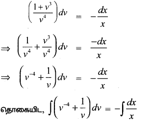 Samacheer Kalvi 12th Maths Guide Chapter Chapter 10 சாதாரண வகைக்கெழுச் சமன்பாடுகள் Ex 10.6 4
