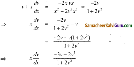 Samacheer Kalvi 12th Maths Guide Chapter Chapter 10 சாதாரண வகைக்கெழுச் சமன்பாடுகள் Ex 10.6 7
