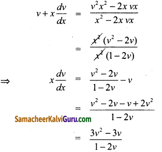 Samacheer Kalvi 12th Maths Guide Chapter Chapter 10 சாதாரண வகைக்கெழுச் சமன்பாடுகள் Ex 10.6 9