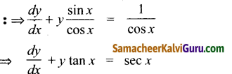 Samacheer Kalvi 12th Maths Guide Chapter Chapter 10 சாதாரண வகைக்கெழுச் சமன்பாடுகள் Ex 10.7 1
