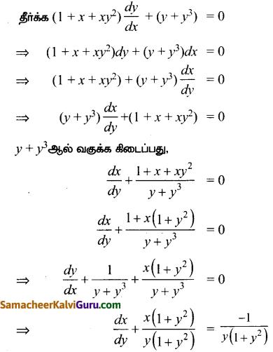 Samacheer Kalvi 12th Maths Guide Chapter Chapter 10 சாதாரண வகைக்கெழுச் சமன்பாடுகள் Ex 10.7 13