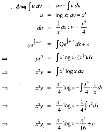 Samacheer Kalvi 12th Maths Guide Chapter Chapter 10 சாதாரண வகைக்கெழுச் சமன்பாடுகள் Ex 10.7 22
