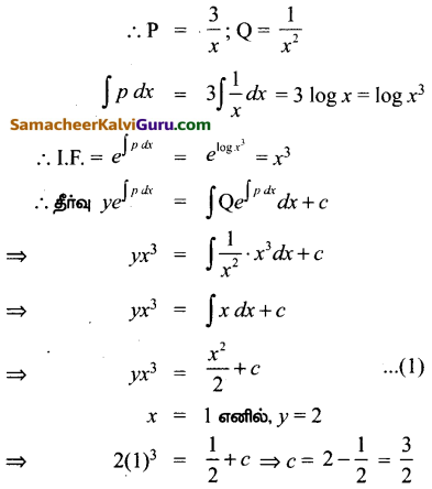 Samacheer Kalvi 12th Maths Guide Chapter Chapter 10 சாதாரண வகைக்கெழுச் சமன்பாடுகள் Ex 10.7 23