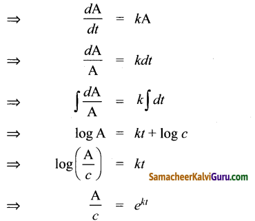 Samacheer Kalvi 12th Maths Guide Chapter Chapter 10 சாதாரண வகைக்கெழுச் சமன்பாடுகள் Ex 10.8 1