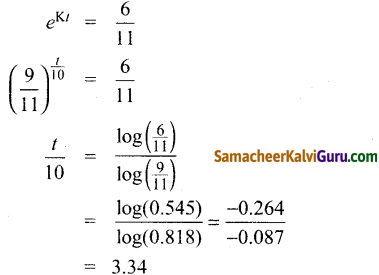 Samacheer Kalvi 12th Maths Guide Chapter Chapter 10 சாதாரண வகைக்கெழுச் சமன்பாடுகள் Ex 10.8 12
