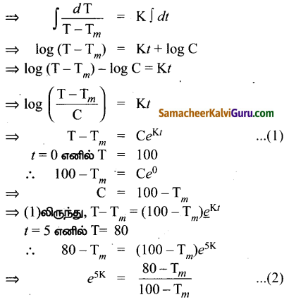 Samacheer Kalvi 12th Maths Guide Chapter Chapter 10 சாதாரண வகைக்கெழுச் சமன்பாடுகள் Ex 10.8 14