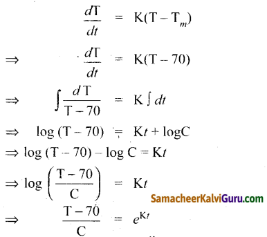 Samacheer Kalvi 12th Maths Guide Chapter Chapter 10 சாதாரண வகைக்கெழுச் சமன்பாடுகள் Ex 10.8 9