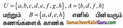 Samacheer Kalvi 9th Maths Guide Chapter 1 கண மொழி Ex 1.3 3