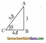 Samacheer Kalvi 9th Maths Guide Chapter 6 முக்கோணவியல் Ex 6.4 2