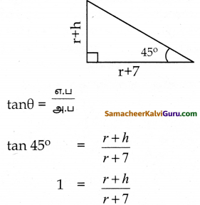 Samacheer Kalvi 10th Maths Guide Chapter 6 முக்கோணவியல் Ex 6.2 6
