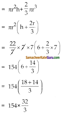 Samacheer Kalvi 10th Maths Guide Chapter 7 அளவியல் Ex 7.3 2
