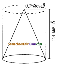 Samacheer Kalvi 10th Maths Guide Chapter 7 அளவியல் Ex 7.3 5