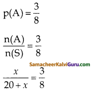 Samacheer Kalvi 10th Maths Guide Chapter 8 புள்ளியியலும் நிகழ்தகவும் Ex 8.3 4