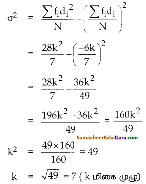 Samacheer Kalvi 10th Maths Guide Chapter 8 புள்ளியியலும் நிகழ்தகவும் Unit Exercise 8 9