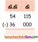Samacheer Kalvi 4th Maths Guide Term 2 Chapter 4 அளவைகள் Ex 4.1 11