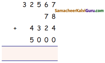 Samacheer Kalvi 5th Maths Guide Term 1 Chapter 2 எண்கள் Ex 2.4a 3