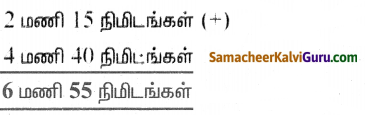 Samacheer Kalvi 5th Maths Guide Term 1 Chapter 5 நேரம Ex 5 12
