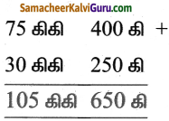 Samacheer Kalvi 5th Maths Guide Term 2 Chapter 4 நிறுத்தல் அளவை Ex 4.1 4