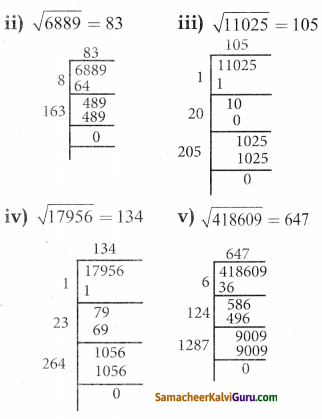 Samacheer Kalvi 8th Maths Guide Chapter 1 எண்கள் Ex 1.4 11