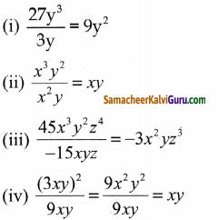 Samacheer Kalvi 8th Maths Guide Chapter 3 இயற்கணிதம் Ex 3.2 2