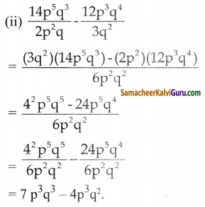 Samacheer Kalvi 8th Maths Guide Chapter 3 இயற்கணிதம் Ex 3.2 4