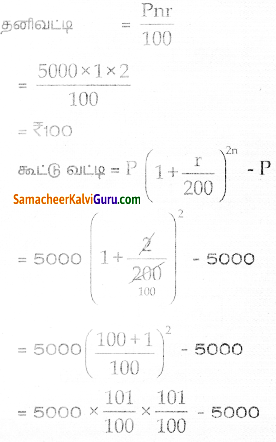 Samacheer Kalvi 8th Maths Guide Chapter 4 வாழ்வியல் கணிதம் Ex 4.3 8