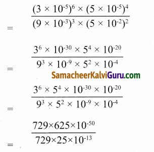 Samacheer Kalvi 9th Maths Guide Chapter 2 மெய்யெண்கள் Ex 2.8 2