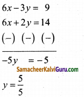 Samacheer Kalvi 9th Maths Guide Chapter 3 இயற்கணிதம் Ex 3.12 1