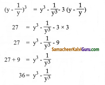 Samacheer Kalvi 9th Maths Guide Chapter 3 இயற்கணிதம் Ex 3.4 4
