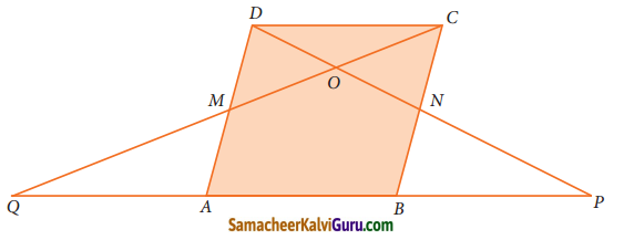 Samacheer Kalvi 9th Maths Guide Chapter 4 வடிவியல் Ex 4.2 8