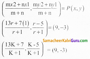 Samacheer Kalvi 9th Maths Guide Chapter 5 ஆயத்தொலை வடிவியல் Ex 5.4 9