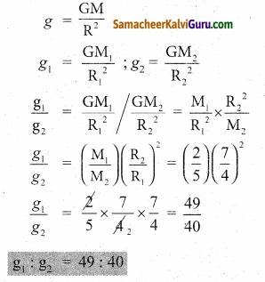 Samacheer Kalvi 10th Science Guide Chapter 1 இயக்க விதிகள் 50