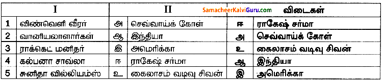 Samacheer Kalvi 8th Science Guide Chapter 8 அண்டம் மற்றும் விண்வெளி அறிவியல் 2
