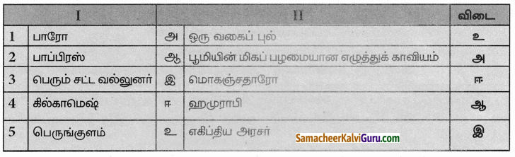 Samacheer Kalvi 9th Social Science Guide History Chapter 2 ண்டைய நாகரிகங்கள் 3