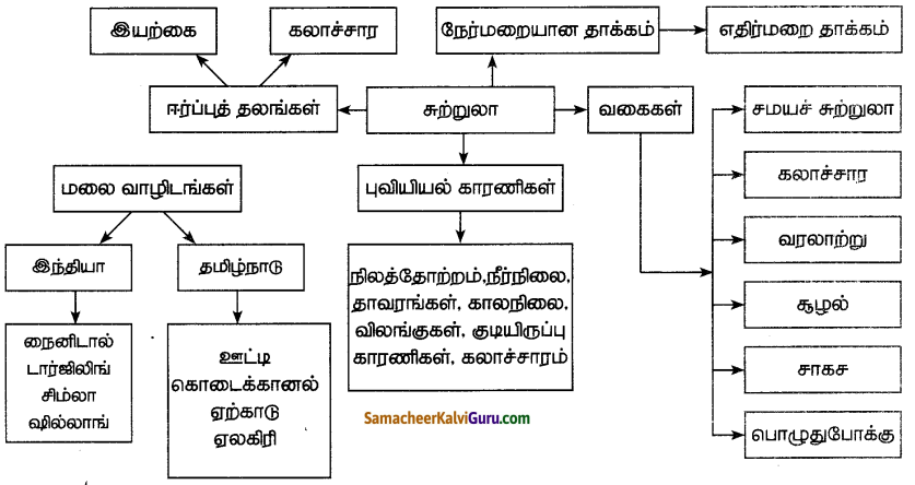 Samacheer Kalvi 7th Social Science Guide Term 2 Geography Chapter 2 சுற்றுலா 12